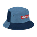 Gabagool Box Logo Denim Bucket Hat