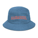 Gabagool Collegiate Denim Bucket Hat