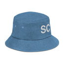 South Carolina SC Denim Bucket Hat