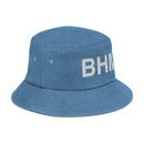BHM Birmingham Airport Code Denim Bucket Hat