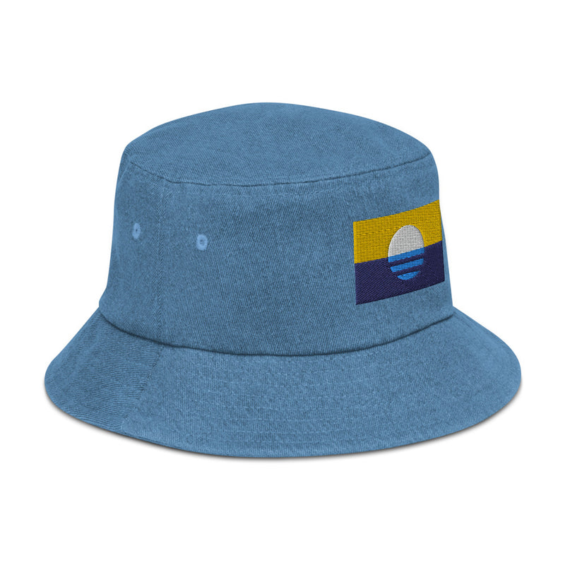 Milwaukee Flag Denim Bucket Hat