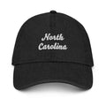 Script North Carolina Denim Dad Hat