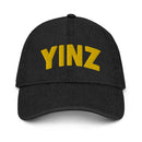 Yinz Black & Gold Denim Dad Hat