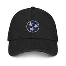 Tennessee Tri Star Flag Denim Dad Hat