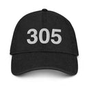 305 Miami Area Code Denim Dad Hat