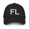 Florida FL Denim Dad Hat