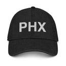 PHX Phoenix Airport Code Denim Dad Hat