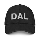 DAL Dallas Airport Code Denim Dad Hat