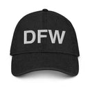 DFW Dallas Fort Worth Airport Code Denim Dad Hat