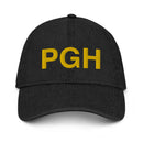 PGH Black & Gold Pittsburgh Denim Dad Hat