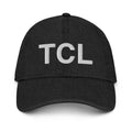TCL Tuscaloosa Airport Code Denim Dad Hat