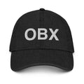 OBX Outer Banks North Carolina Denim Dad Hat
