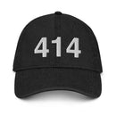 414 Milwaukee Area Code Denim Dad Hat