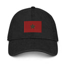 Moroccan Flag Denim Dad Hat