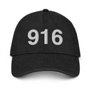 916 Sacramento Area Code Denim Dad Hat