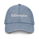 Script Wilmington NC Denim Dad Hat