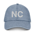 North Carolina NC Denim Dad Hat