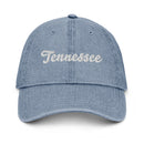 Script Tennessee Denim Dad Hat
