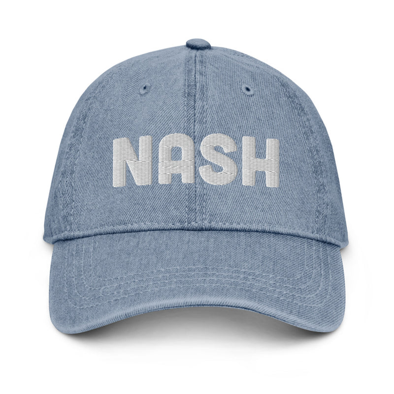Nashville NASH Denim Dad Hat