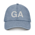 Georgia GA Denim Dad Hat