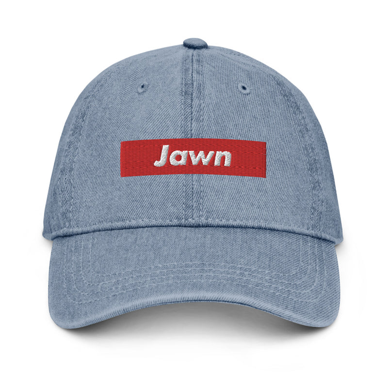 Philadelphia Jawn Box Logo Denim Dad Hat