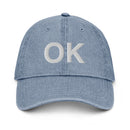 Oklahoma OK Denim Dad Hat