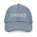 DACKS Adirondack Mountains Upstate NY Denim Dad Hat
