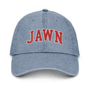 Philadelphia Jawn Collegiate Denim Dad Hat
