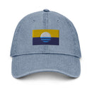 Milwaukee Flag Denim Dad Hat