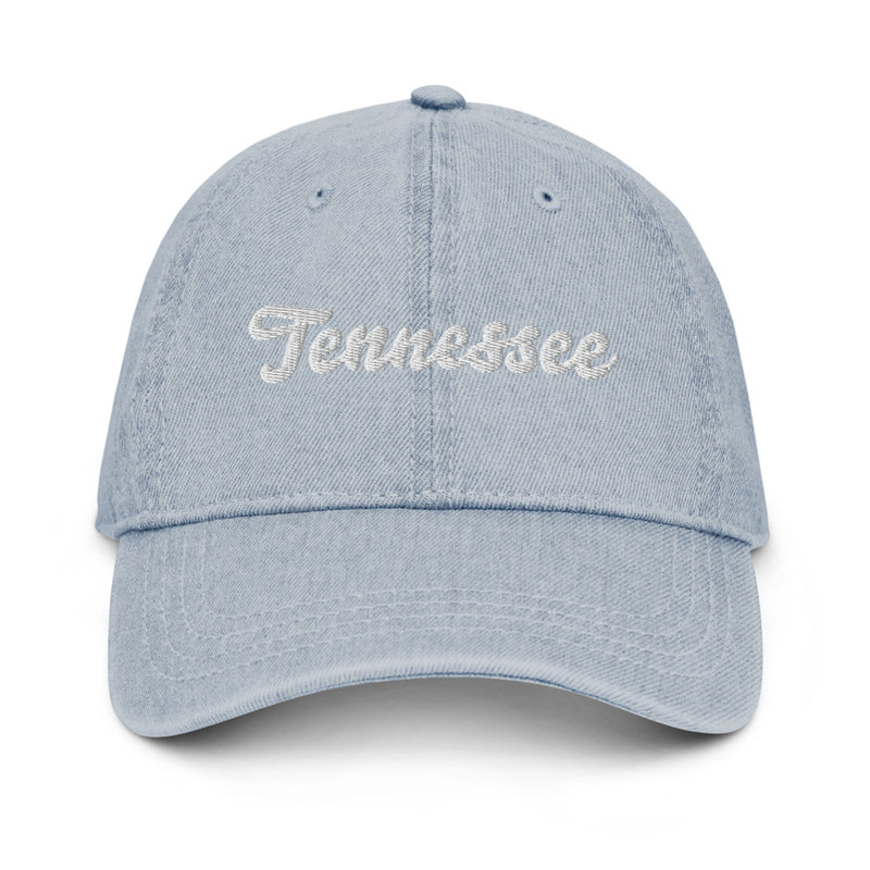 Script Tennessee Denim Dad Hat