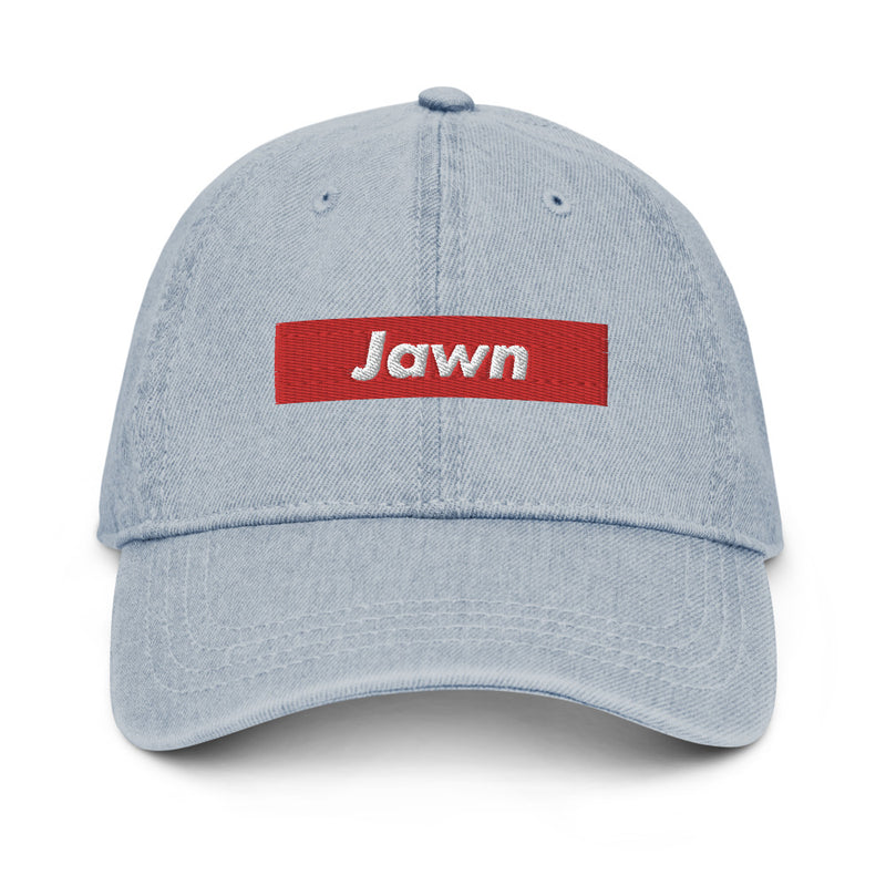 Philadelphia Jawn Box Logo Denim Dad Hat