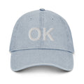 Oklahoma OK Denim Dad Hat