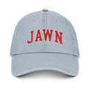 Philadelphia Jawn Collegiate Denim Dad Hat