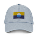 Milwaukee Flag Denim Dad Hat