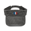 France Flag Denim Visor
