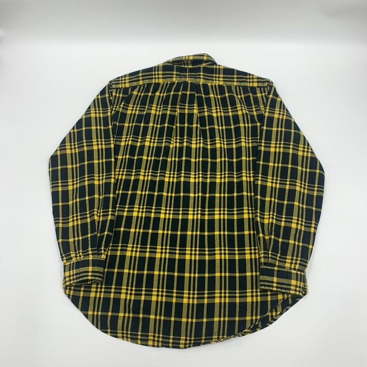 Black & Yellow Polo Ralph Lauren Flannel Size L