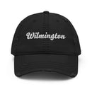Script Wilmington NC Distressed Dad Hat