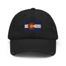Colorado Flag Distressed Dad Hat