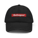 Gabagool Box Logo Distressed Dad Hat