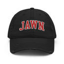 Philadelphia Jawn Collegiate Distressed Dad Hat