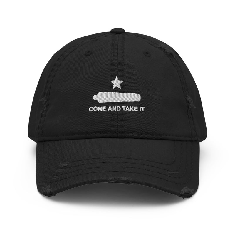Come and Take It Canon Flag Distressed Dad Hat