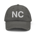 North Carolina NC Distressed Dad Hat