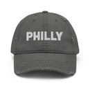Philly Distressed Dad Hat