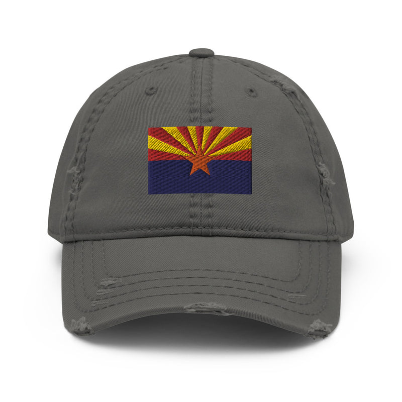 Arizona Flag Distressed Dad Hat