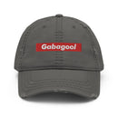 Gabagool Box Logo Distressed Dad Hat