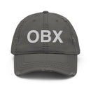 OBX Outer Banks North Carolina Distressed Dad Hat
