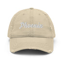Script Phoenix AZ Distressed Dad Hat