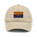Arizona Flag Distressed Dad Hat