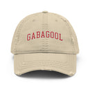 Gabagool Collegiate Distressed Dad Hat