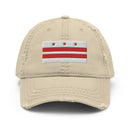 Washington DC Flag Distressed Dad Hat